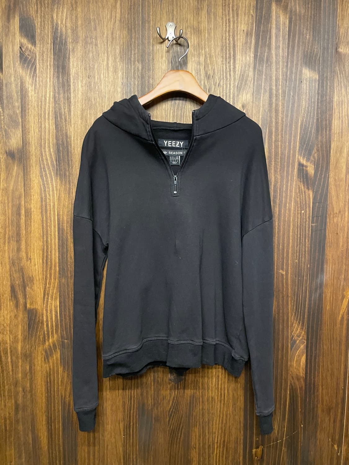 YZY  X adidas Season1 half zip-up hoodie 상품이미지2