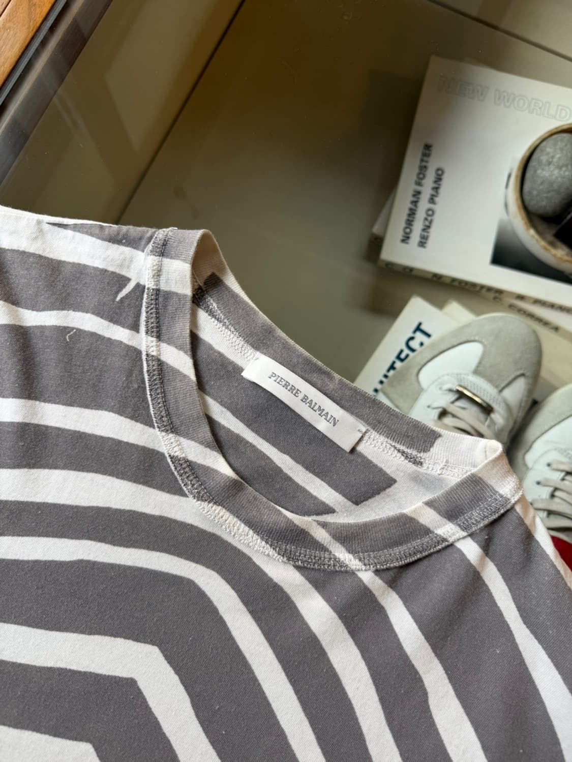 피에르 발망 크루넥 티셔츠 100 상품이미지6