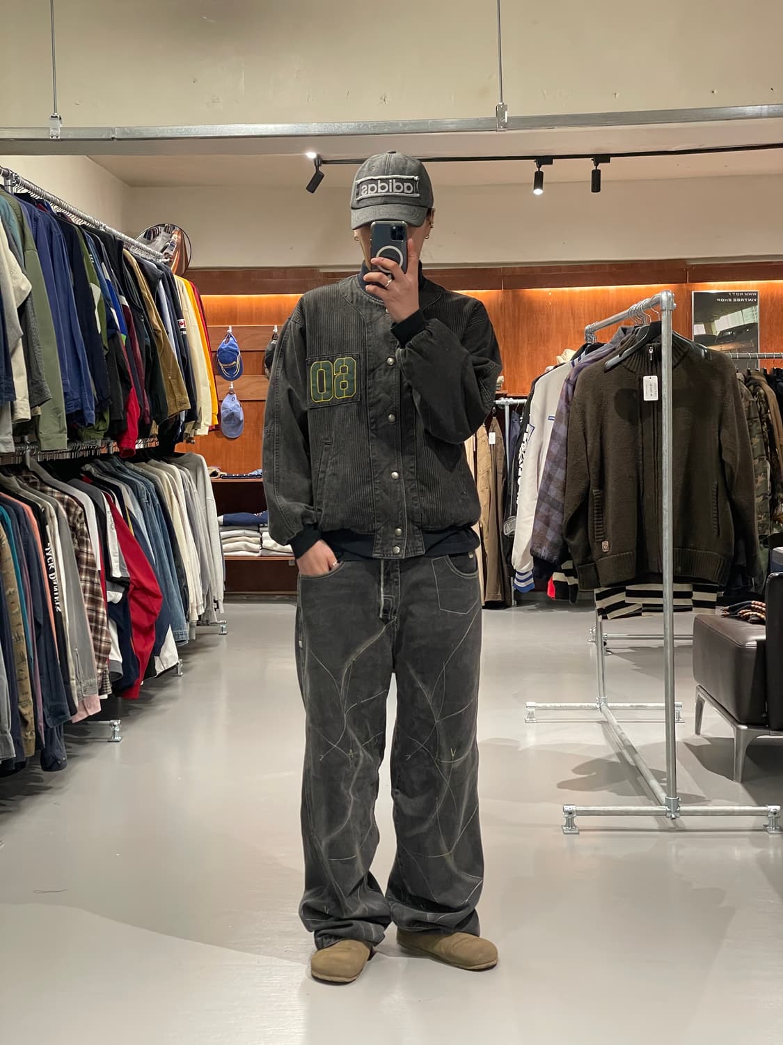 빈티지 봄버 자켓 상품이미지2