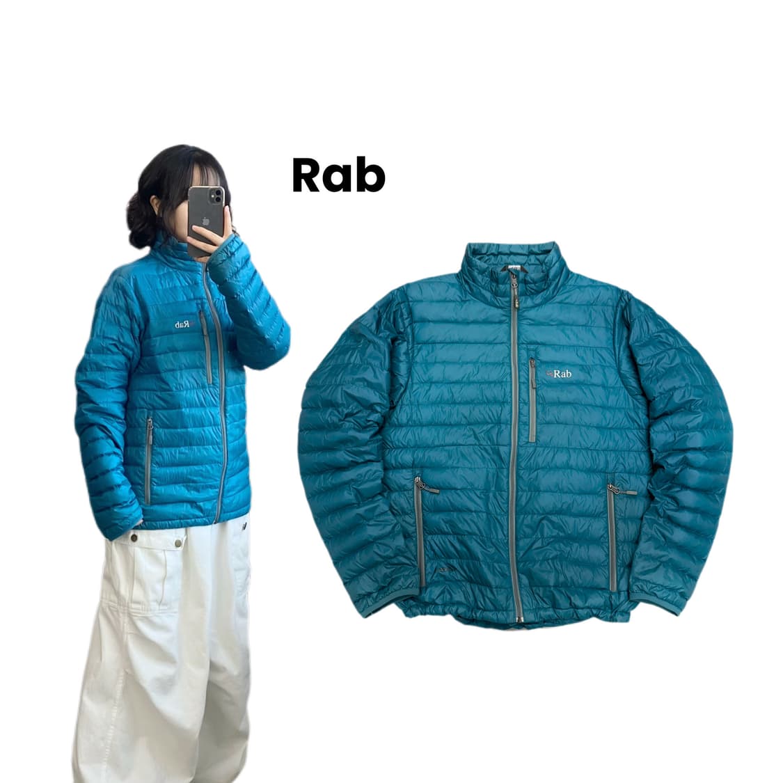 RAB 랩 마이크로라이트 고프코어 경량패딩 자켓 상품이미지1