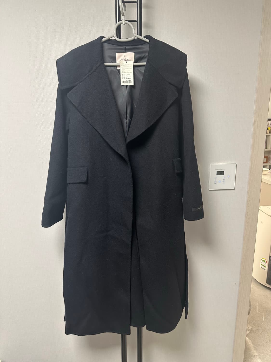 melbon 멜본  핸드메이드  빅카라  코트 -새상품 상품이미지2