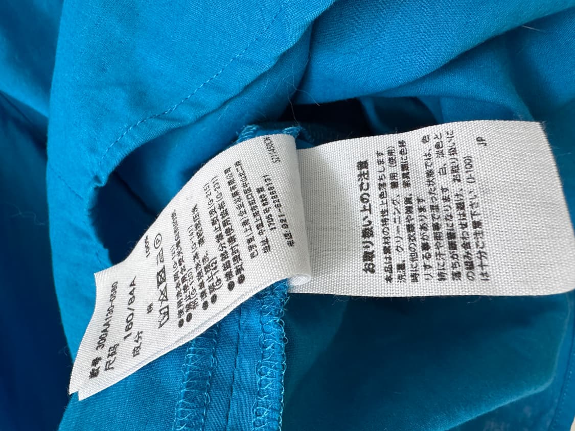 엔촐드 ENFOLD 블루 셔링 블라우스 38(55사이즈) 상품이미지5