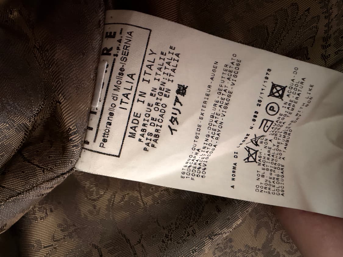 돌체앤가바나 스웨이드 자켓 상품이미지5