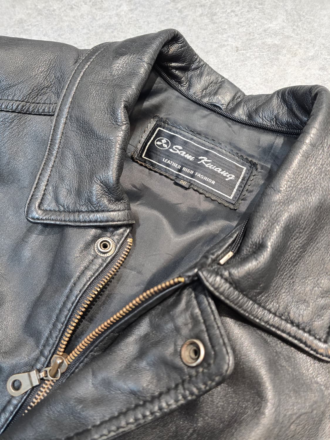 90's Sam Kwang 쉽레더 자켓 상품이미지5