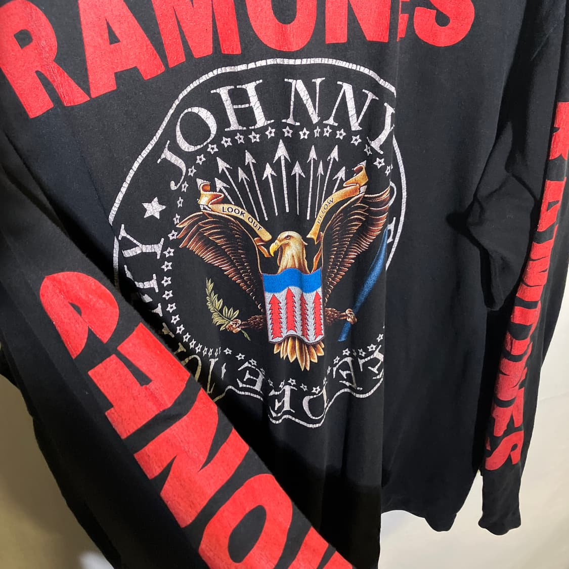 XL)THE ROXX RAMONES 밴드티 롱슬리브 상품이미지6