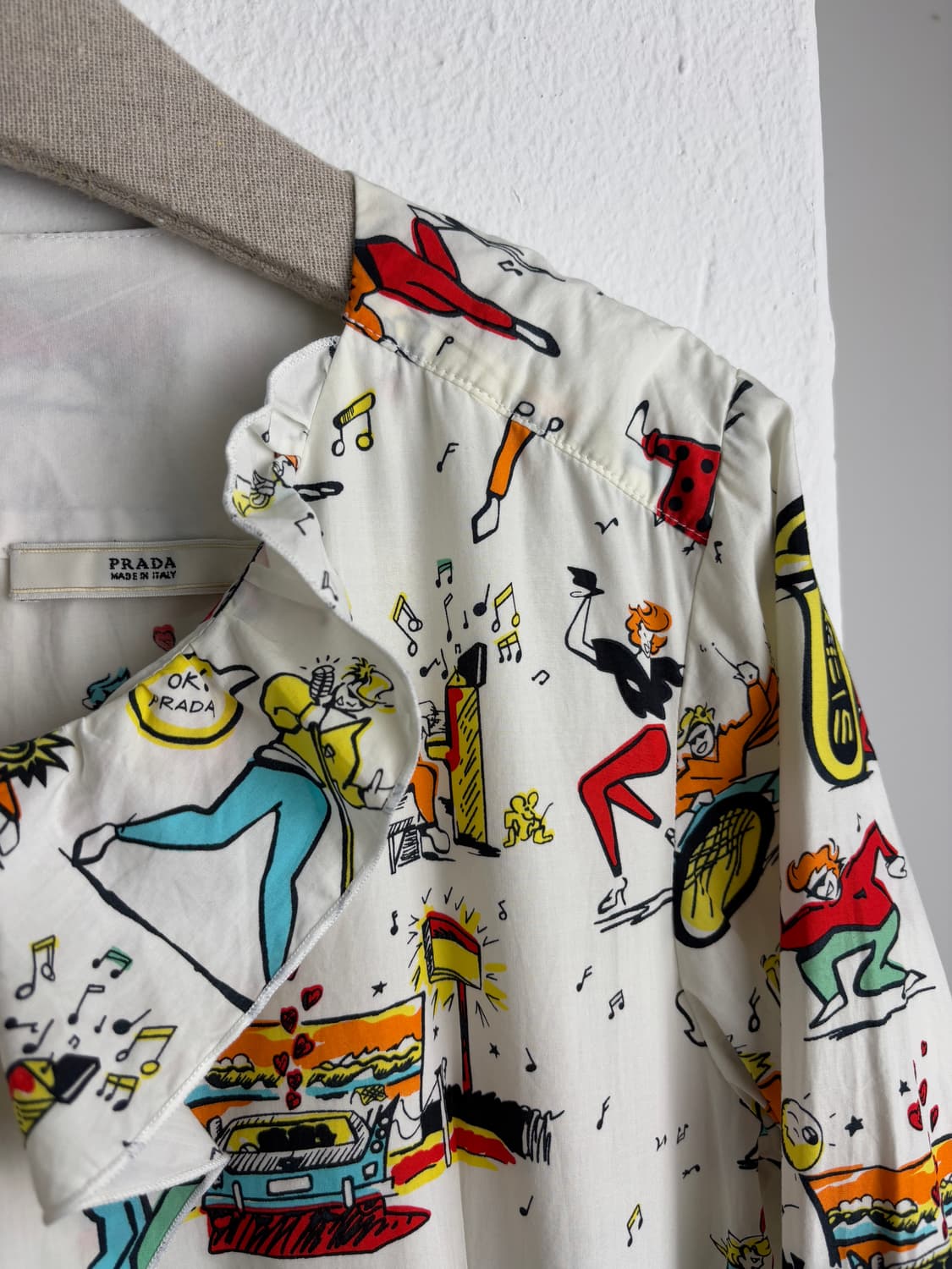 PRADA SS12 Runway Dance Print Dress 상품이미지2