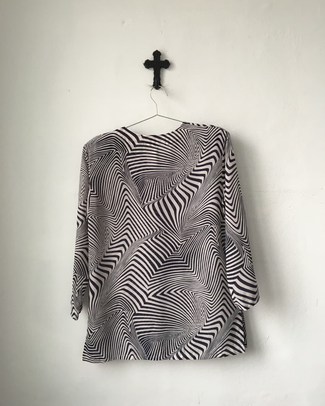 Pattern point blouse 상품이미지3