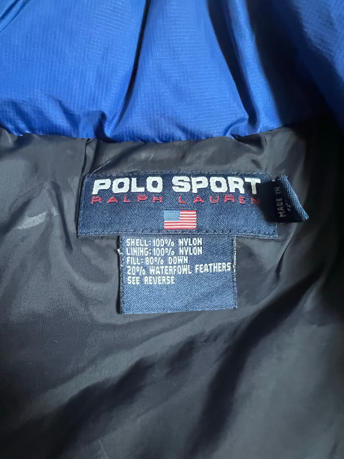 폴로스포츠 패딩 베스트 xl 상품이미지3