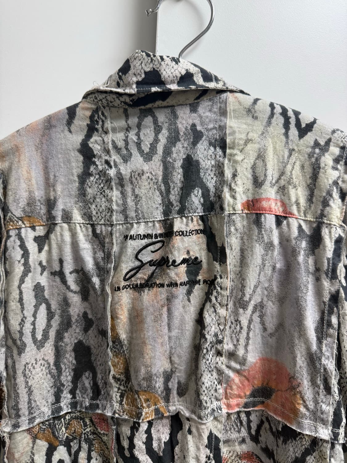 슈프림 x 마틴로즈 패치워크 셔츠 L 상품이미지3