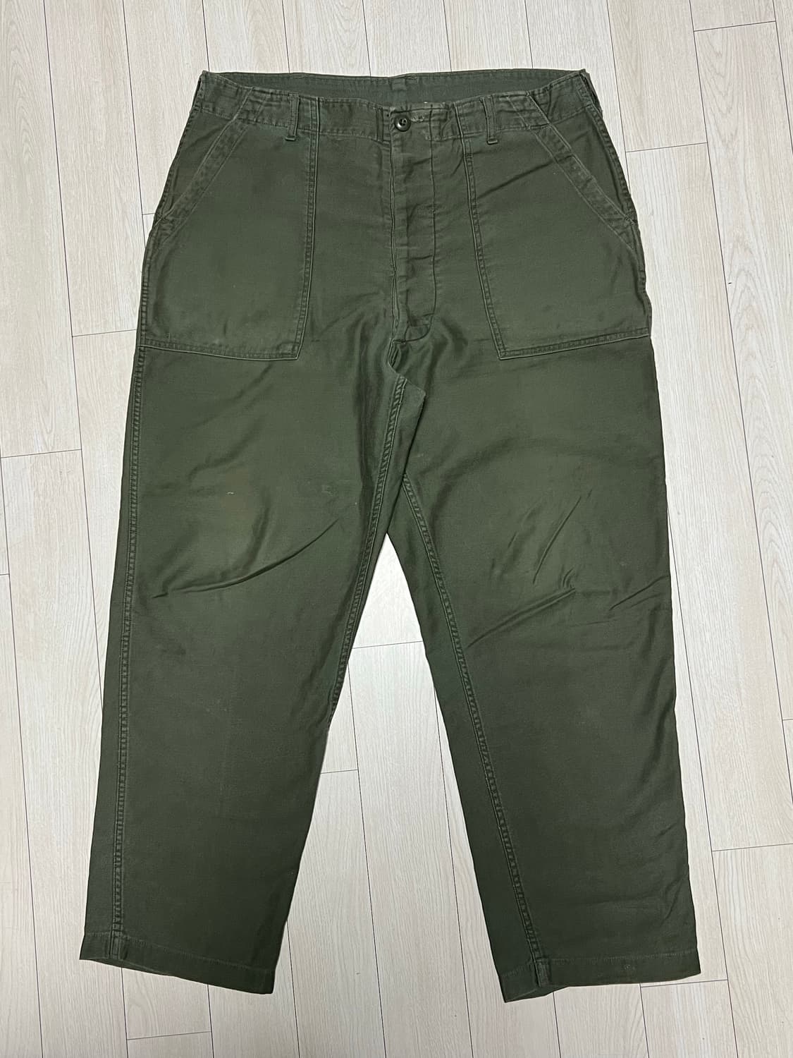 60s미군 오리지널 퍼티그팬츠 36사이즈추정 상품이미지1