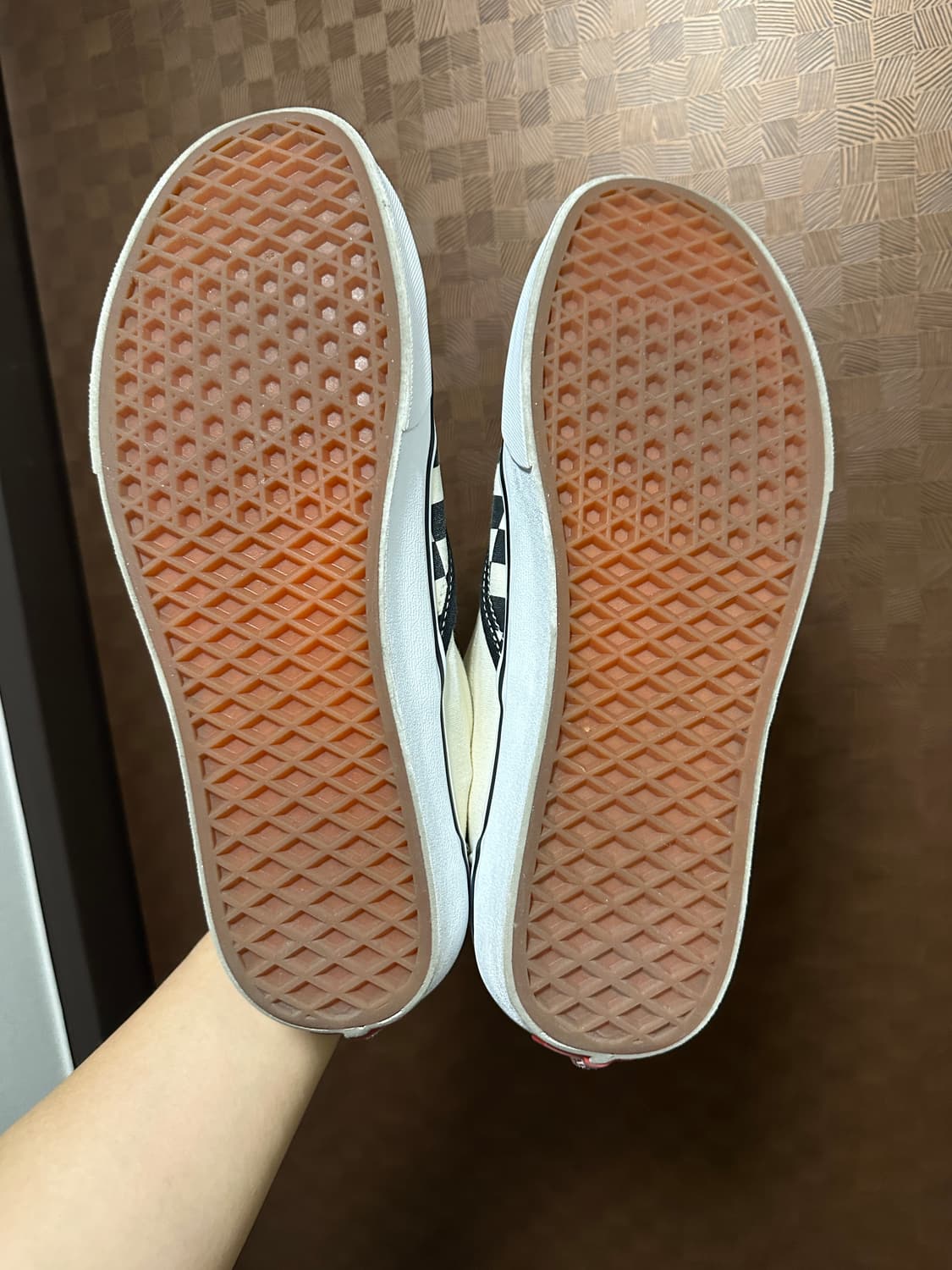 (285) Vans 반스 슬립온 체커보드 블랙/화이트 상품이미지8