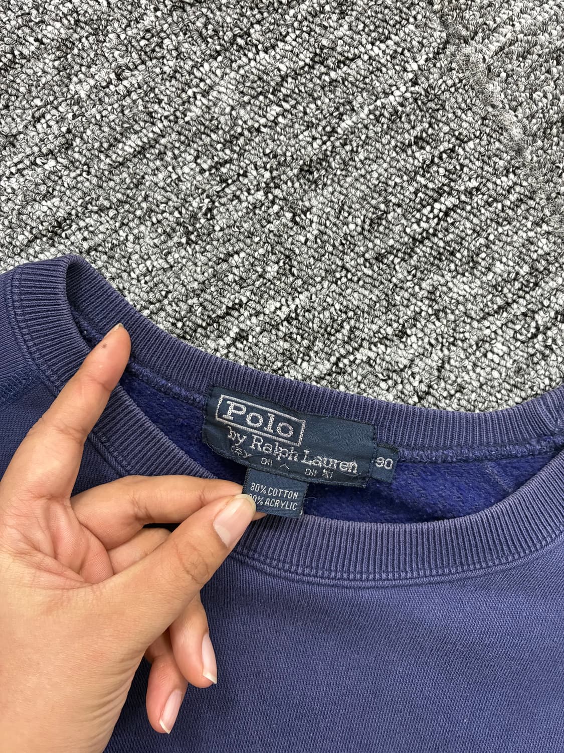 폴로 랄프로렌 90s 올드스쿨 맨투맨 S 상품이미지5