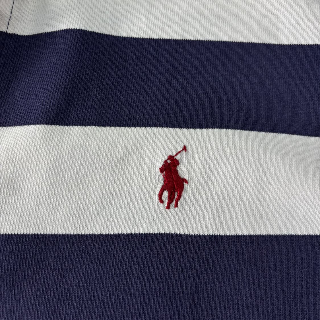 105 폴로랄프로렌 청카라 스트라이프 럭비티 상품이미지5