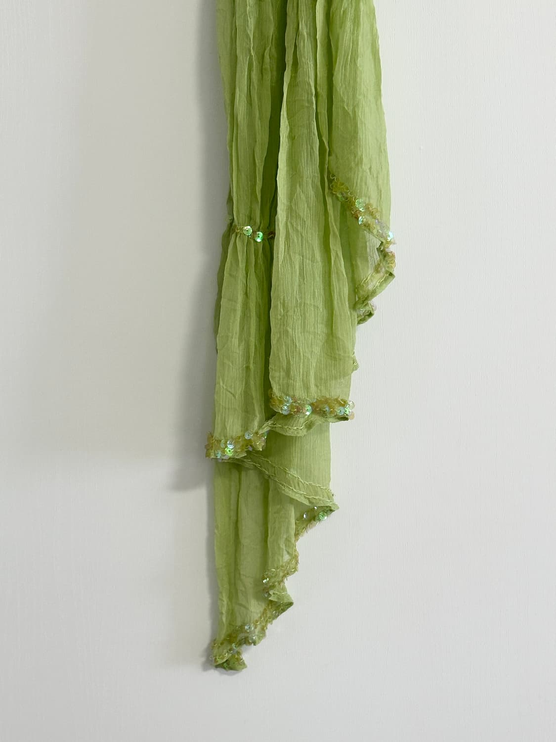 크링클 워싱 플리츠 주름 롱 스카프 상품이미지3