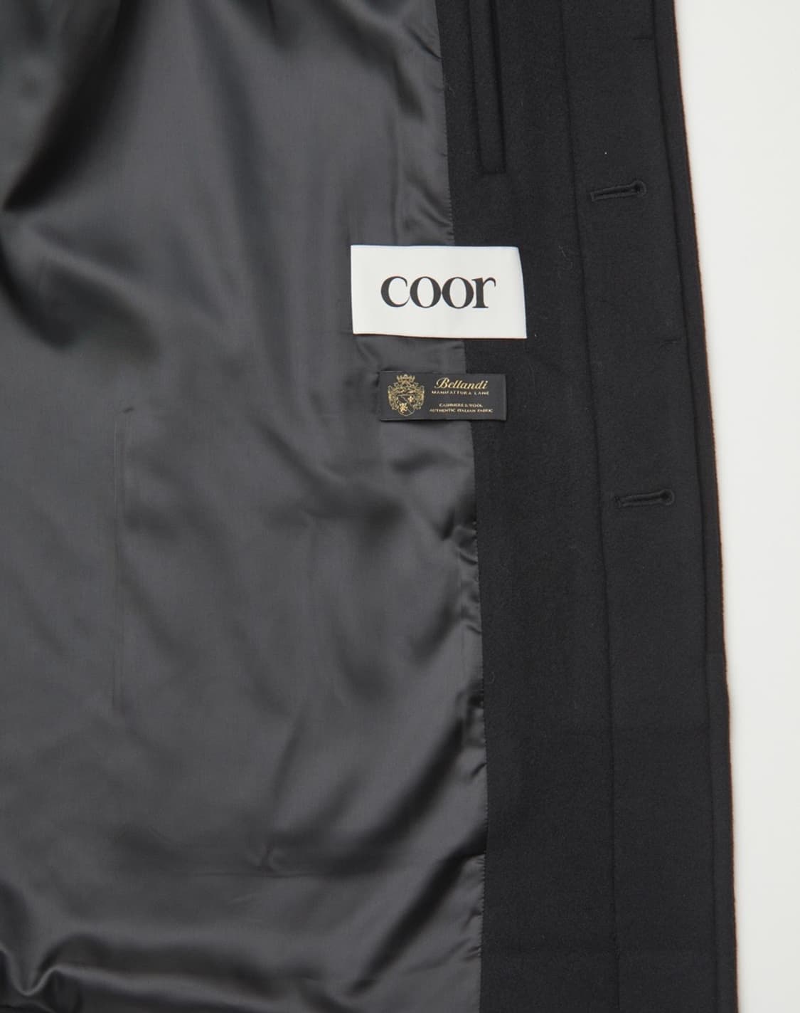 쿠어 벨란디 캐시미어 블렌드 하프 코트 (m) 상품이미지4