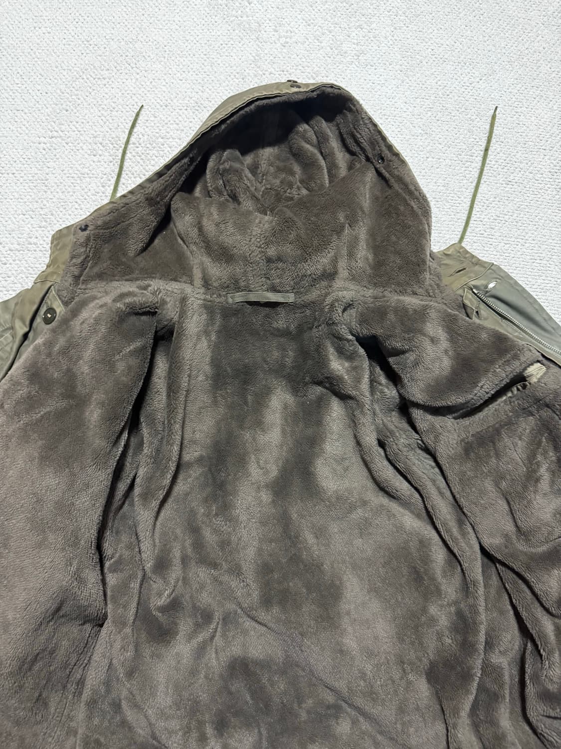 80s 독일군 오리지널 필드파카 밀리터리 자켓 L~XL 상품이미지8