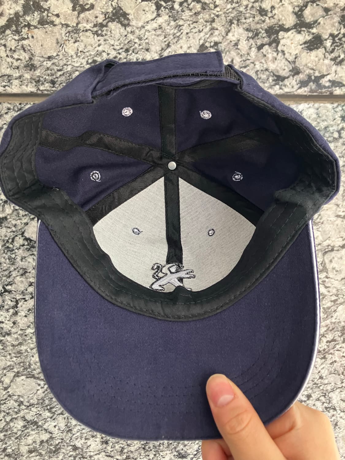 푸조 스포츠 레이싱 볼캡 캡 모자 네이비 상품이미지3