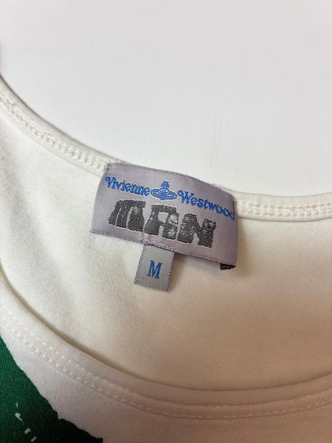 비비안웨스트우드 옴므 펑크 프린팅 반팔 티셔츠 PN8580 상품이미지6