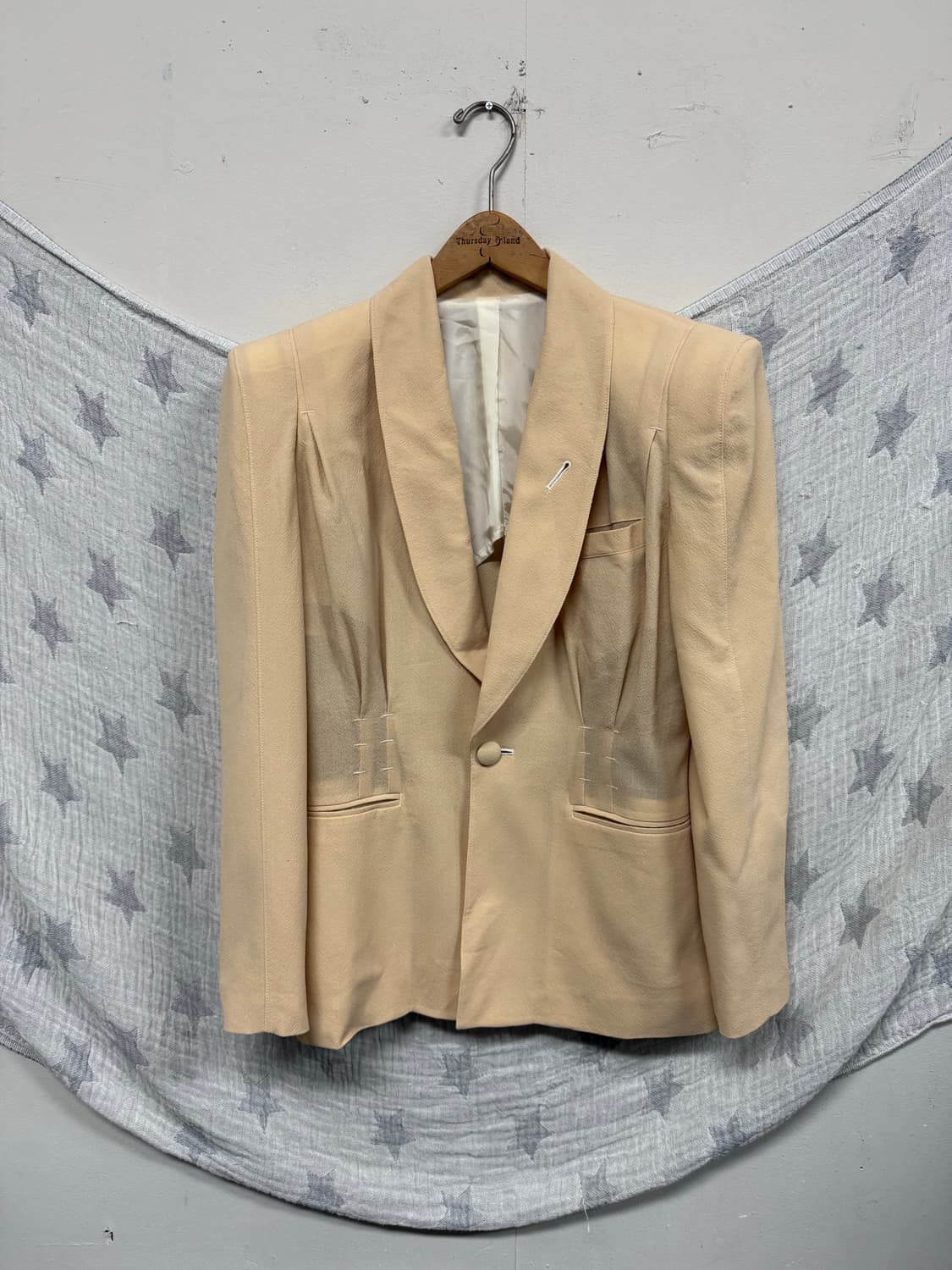 장폴고티에 팜므 린넨 하이넥 자켓 아카이브 상품이미지2