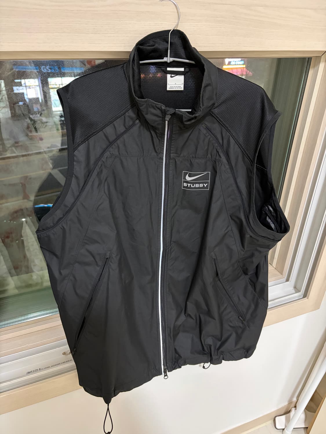 나이키 x 스투시 NRG FL 스톰핏 자켓 블랙 (L)  상품이미지2