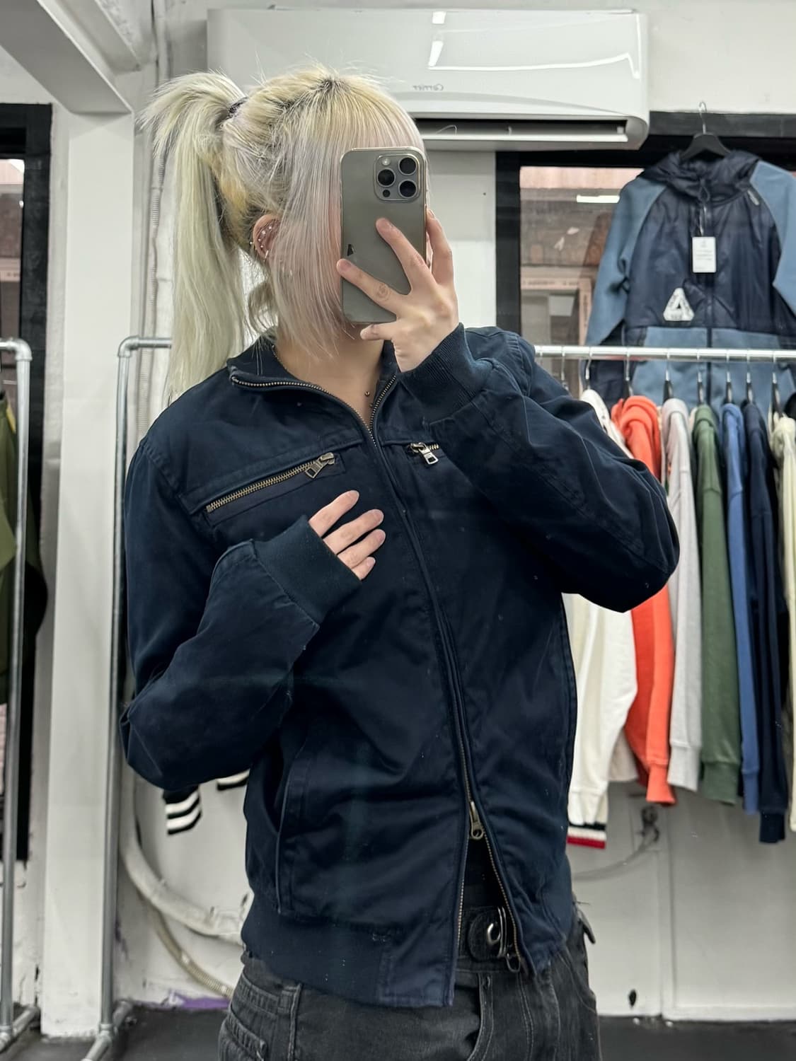 아르마니 익스체인지 코튼 투웨이 자켓 상품이미지4