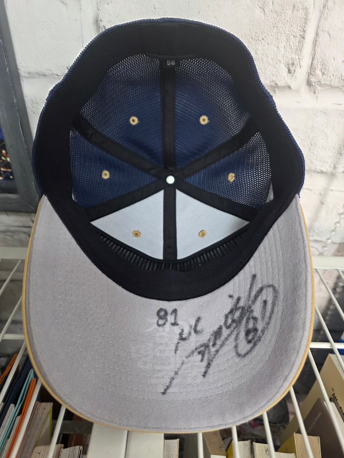 NC 다이노스 야구모자 볼캡 56 손민한 친필싸인 모자 KG82 상품이미지7