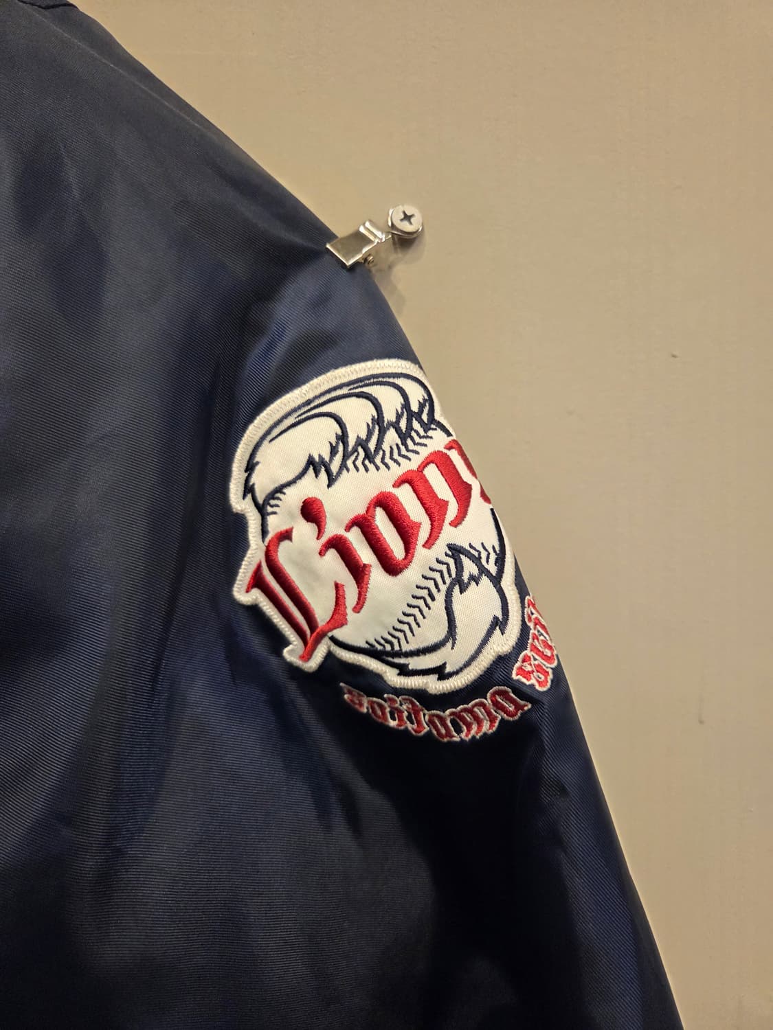 마제스틱 빈티지 라이온즈 야구점퍼[일본야구점퍼/NPB] 상품이미지3