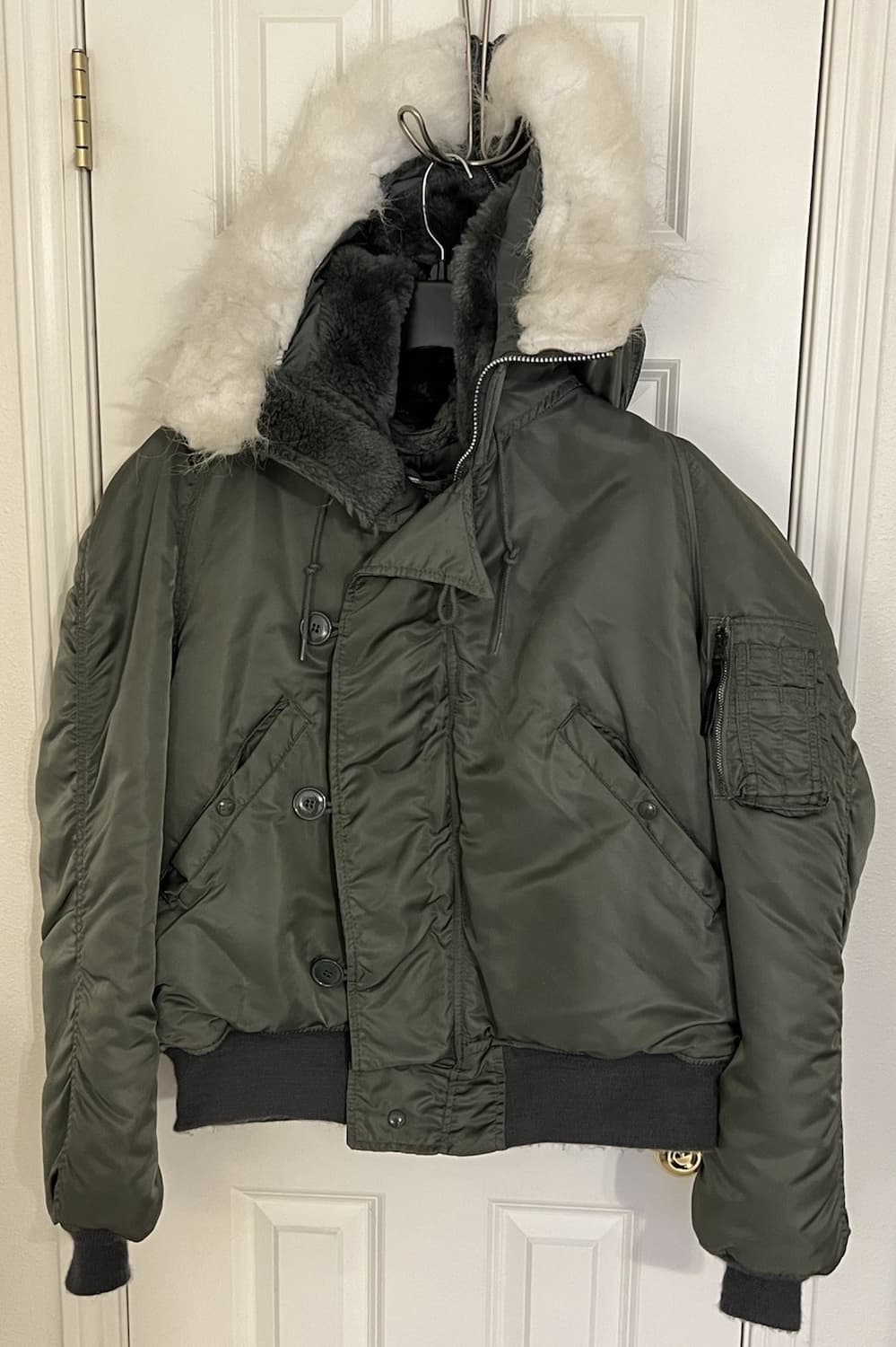 80s 알파 인더스트리 N-2B 헤비 플라잉 자켓 상품이미지1