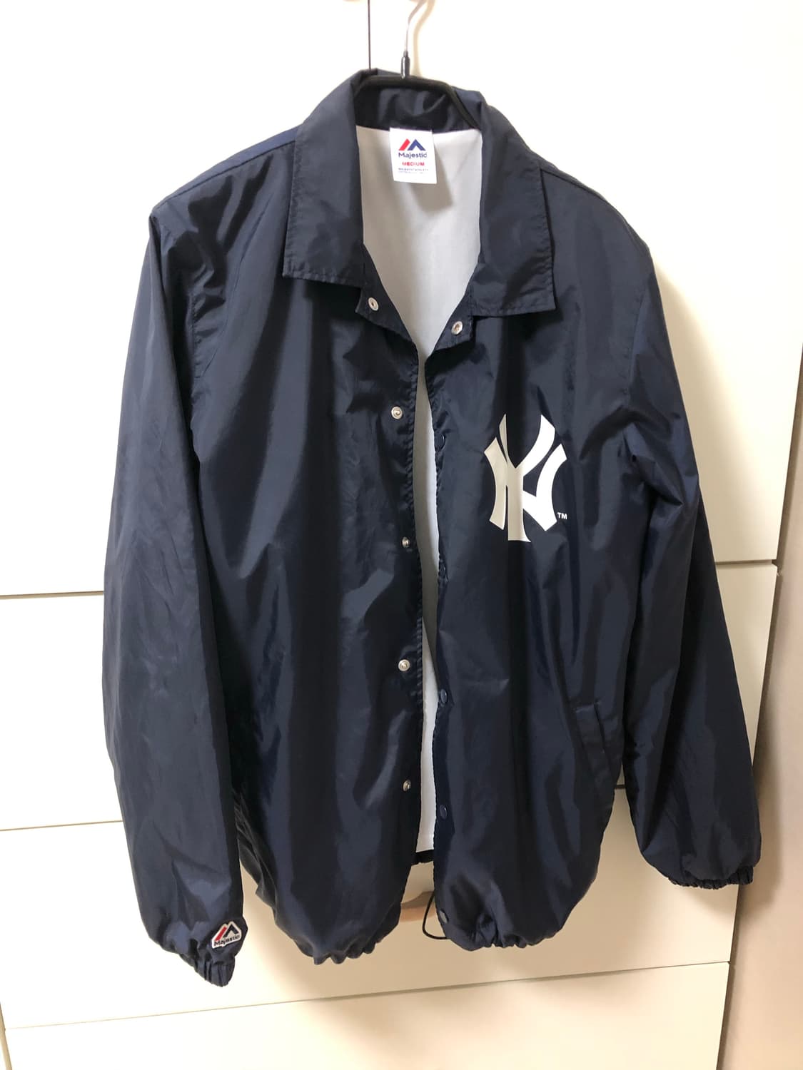 뉴에라 mlb 마제스틱 코치 자켓 상품이미지1