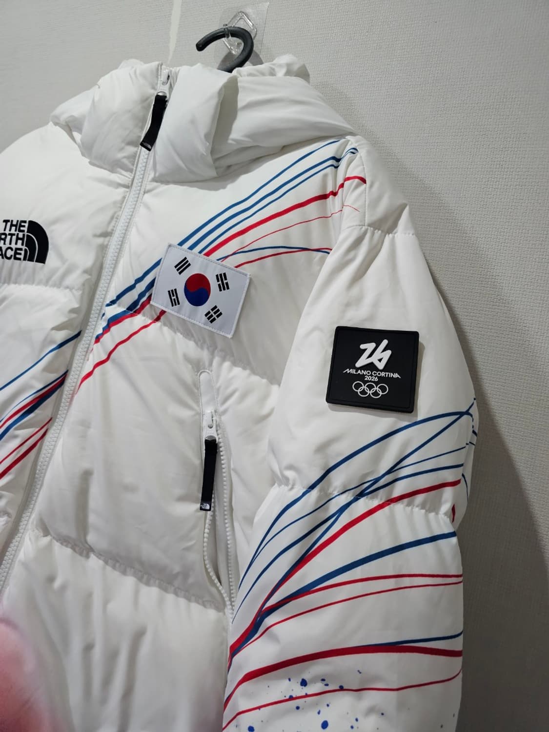 상태최상 노스페이스 밀라노 올림픽 팀코리아 국대 단복 패딩 90 / S 상품이미지2