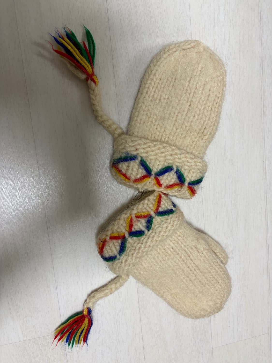 일본 손뜨개 벙어리 장갑  상품이미지1