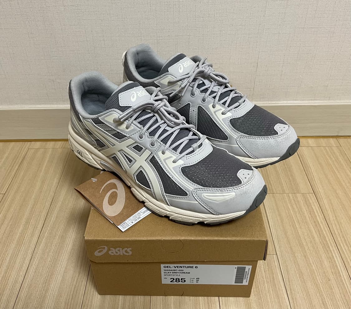 [285] 아식스 젤 벤쳐 6 SPS 클레이 그레이 크림 상품이미지1