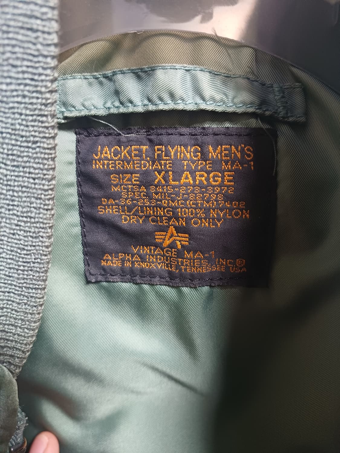 알파인더스트리 빈티지 8279b 복각 상품이미지2