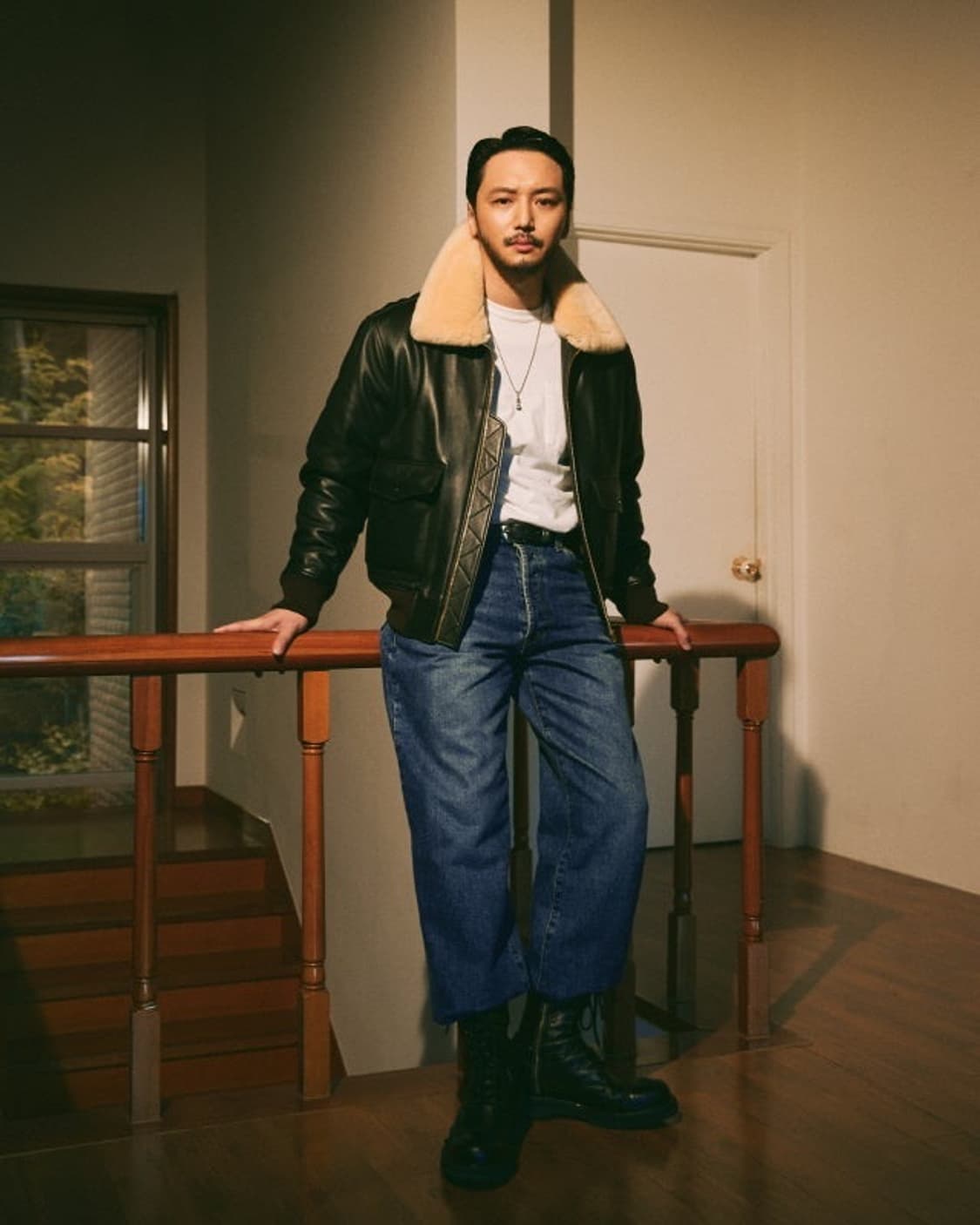 이스트로그 X 변요한 에어포스 점퍼 M 상품이미지2