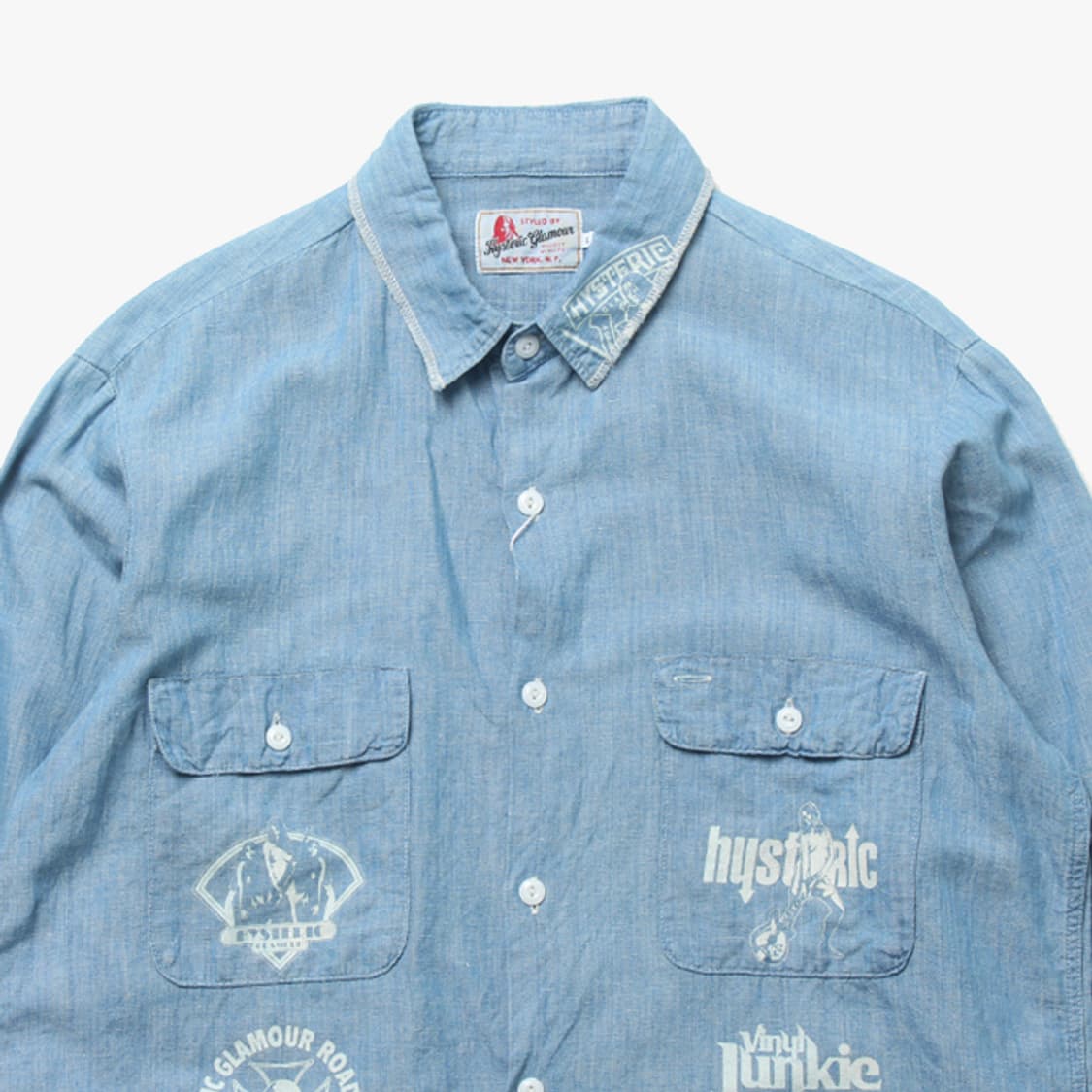  HYSTERIC GLAMOUR "Blue Shirts" 상품이미지2