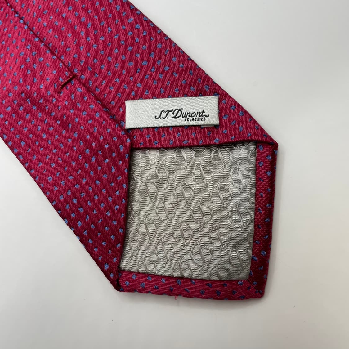 634) (S.T DUPONT) 듀퐁 패턴 넥타이 상품이미지5