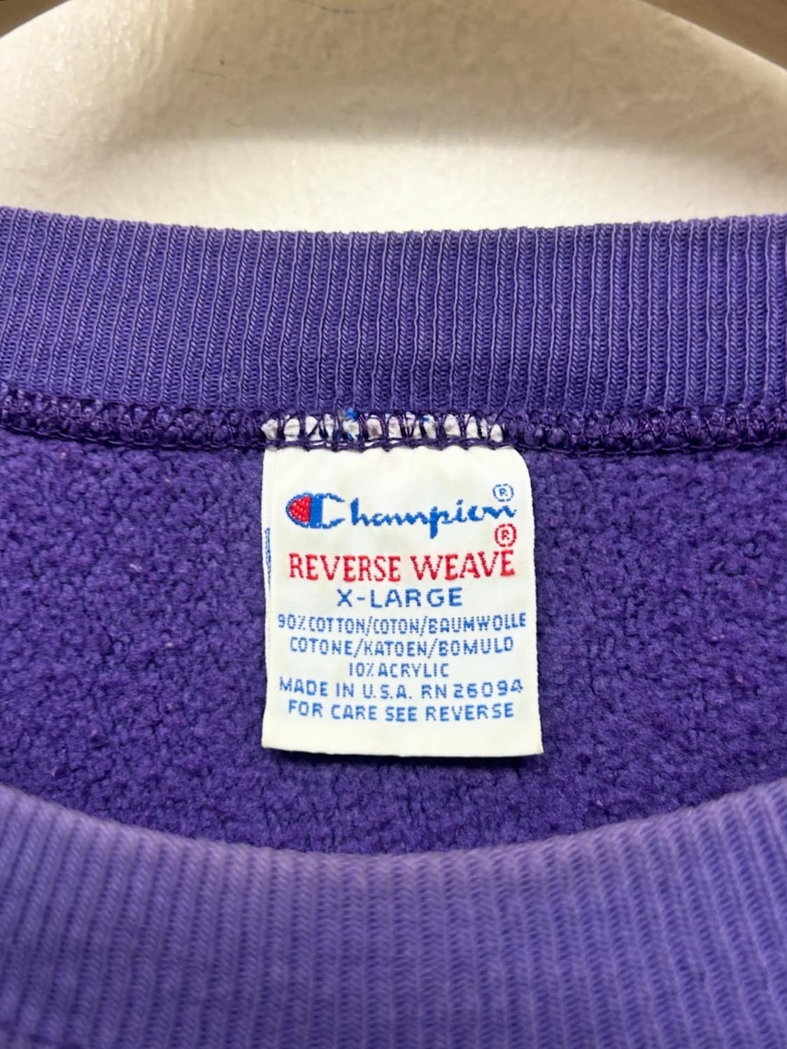 90s USA 챔피온리버스위브 맨투맨 상품이미지4