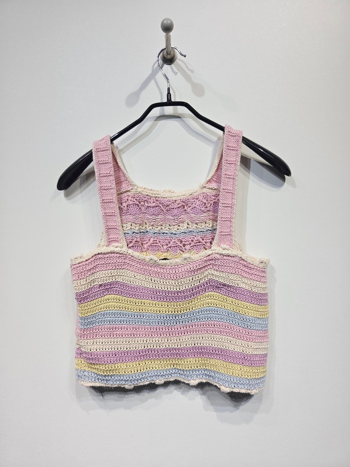 ZARA자라 파스텔 스트럭처 크롭탑_L 상품이미지6