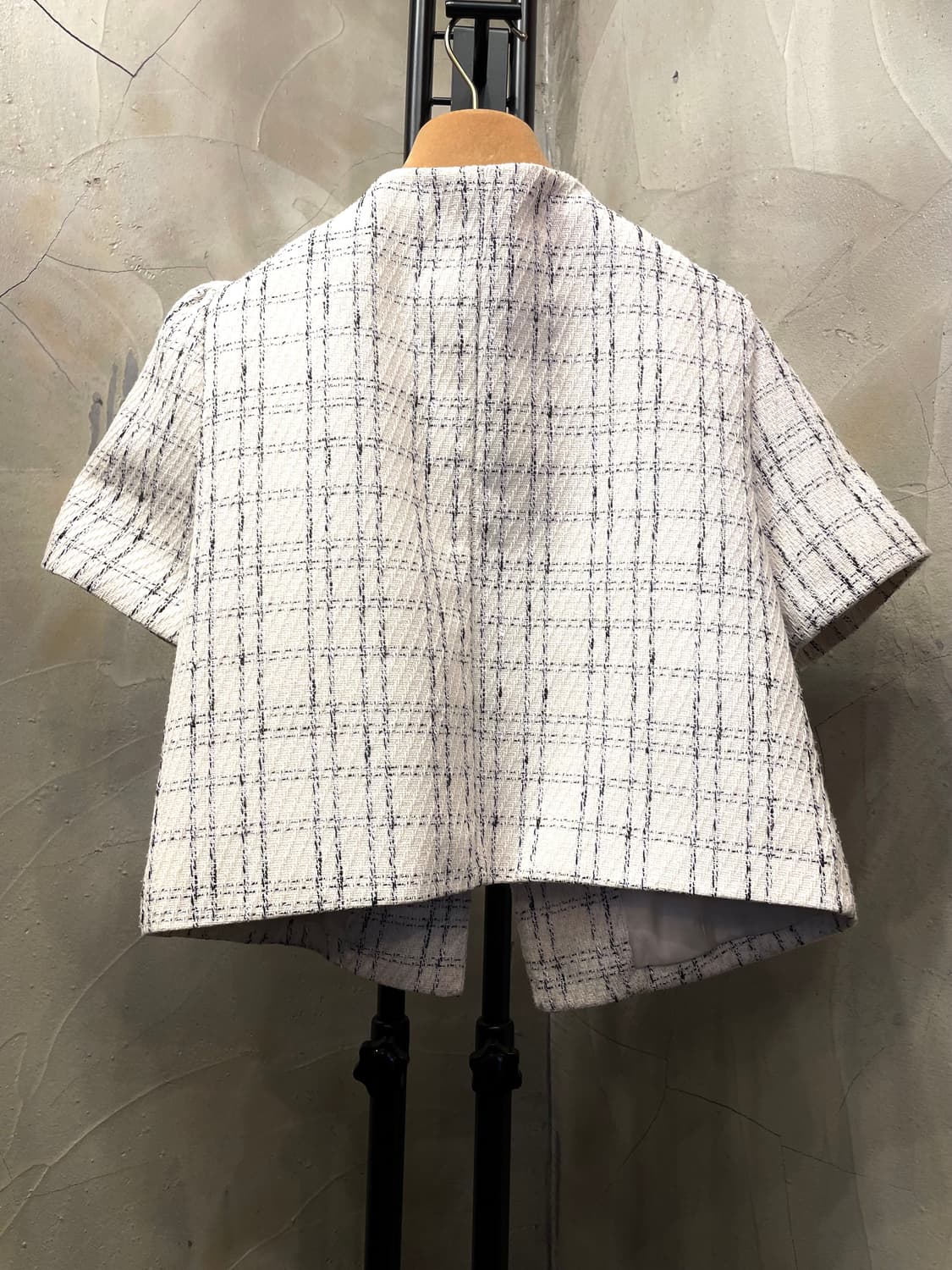 아이잗바바 볼레로 크롭 크림색 자켓 55~66 상품이미지6