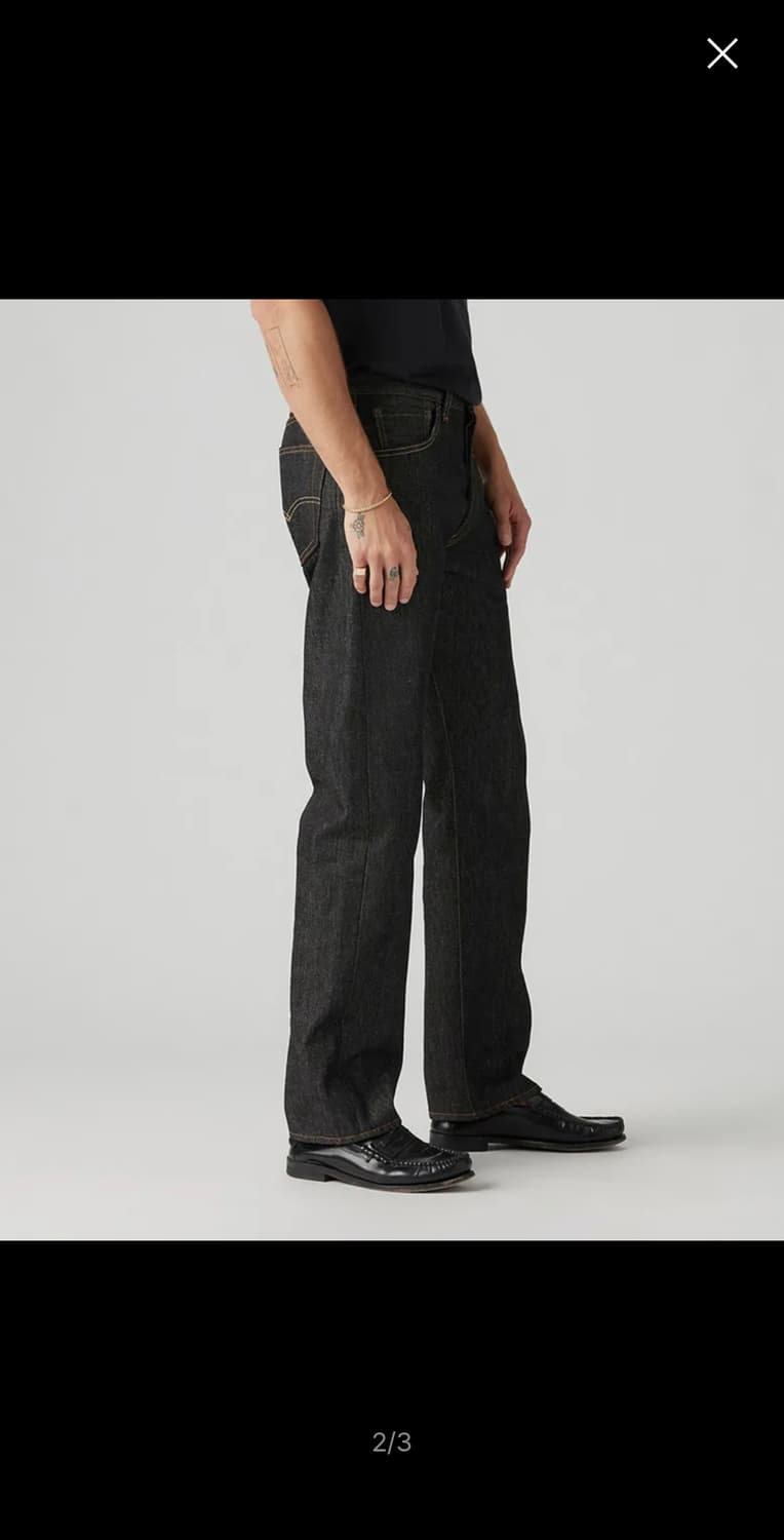 lvc 00501 리지드  데님 30x32 판매 상품이미지3