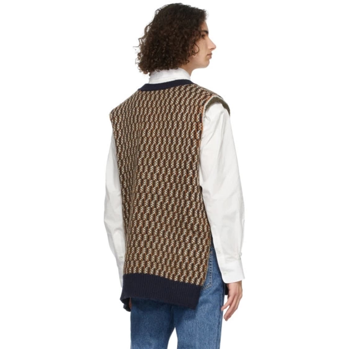 (새상품) 메종키츠네 울 베스트 S사이즈 상품이미지6