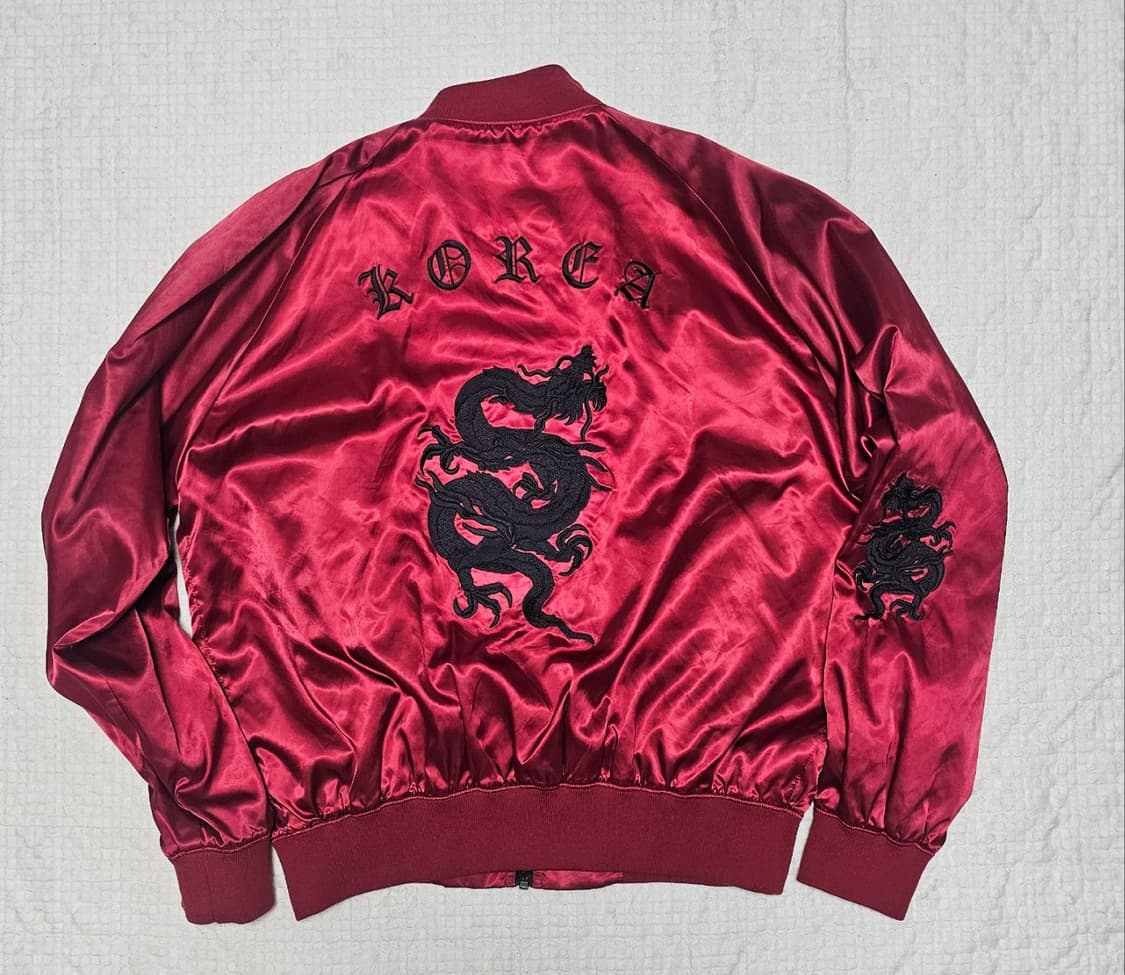 에잇세컨즈 x 지드래곤 자수 스카잔  상품이미지2