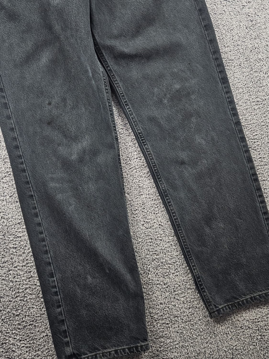 칼하트 블랙 다이드 데님 워크 팬츠 ( 34X32 ) / 10625 상품이미지6