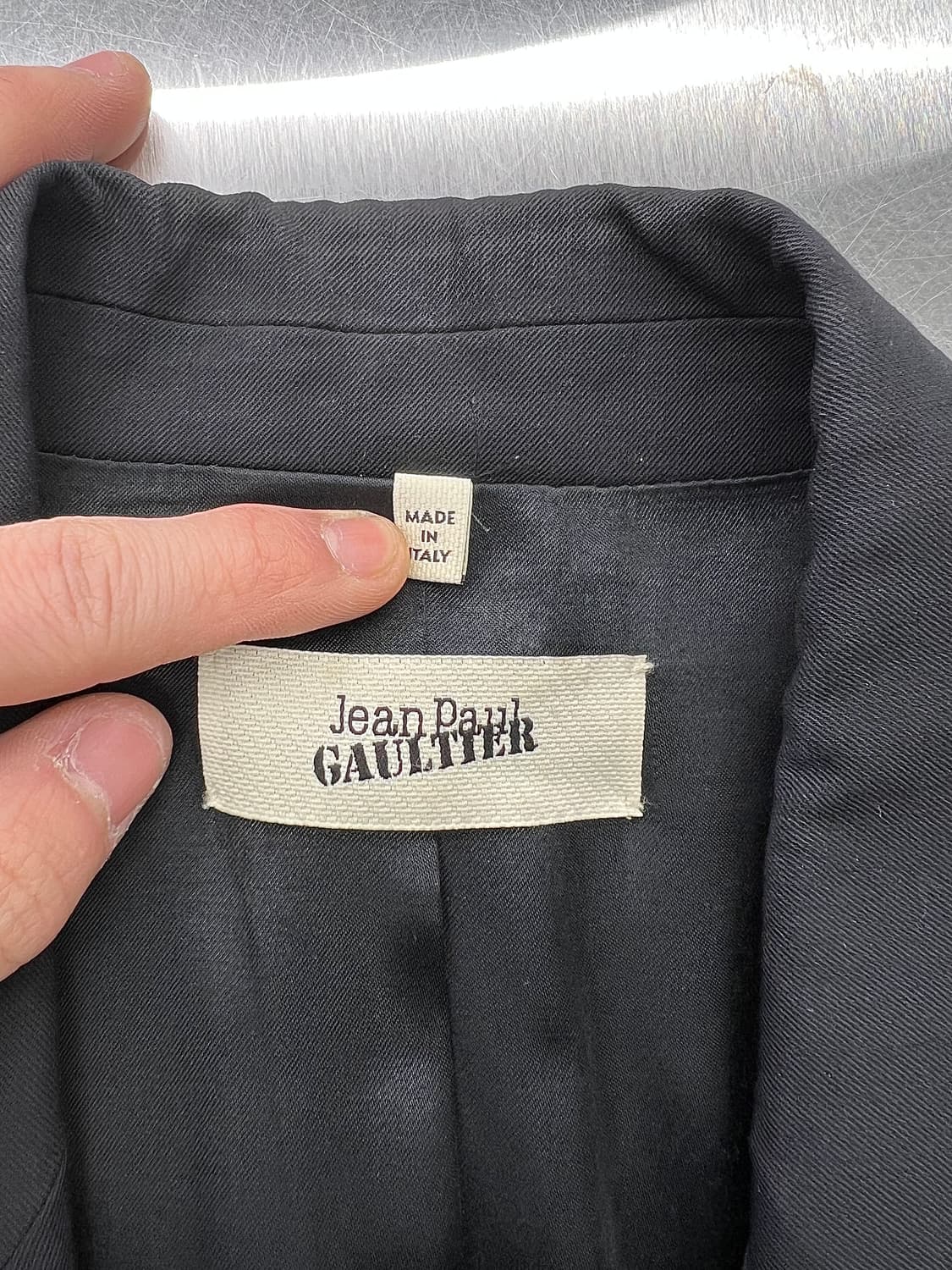 장 폴 고티에 블랙 립스 더블 2b 브레스티드 블레이저 상품이미지7