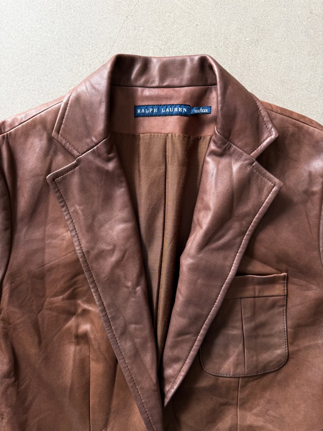 Polo Ralph Lauren Leather Jacket 상품이미지2