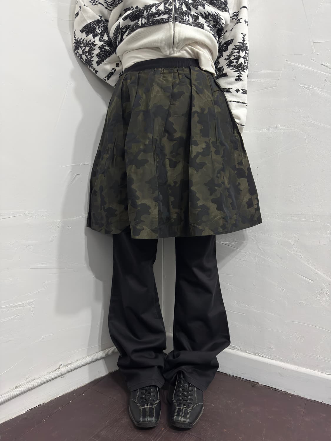 camo skirt 상품이미지1