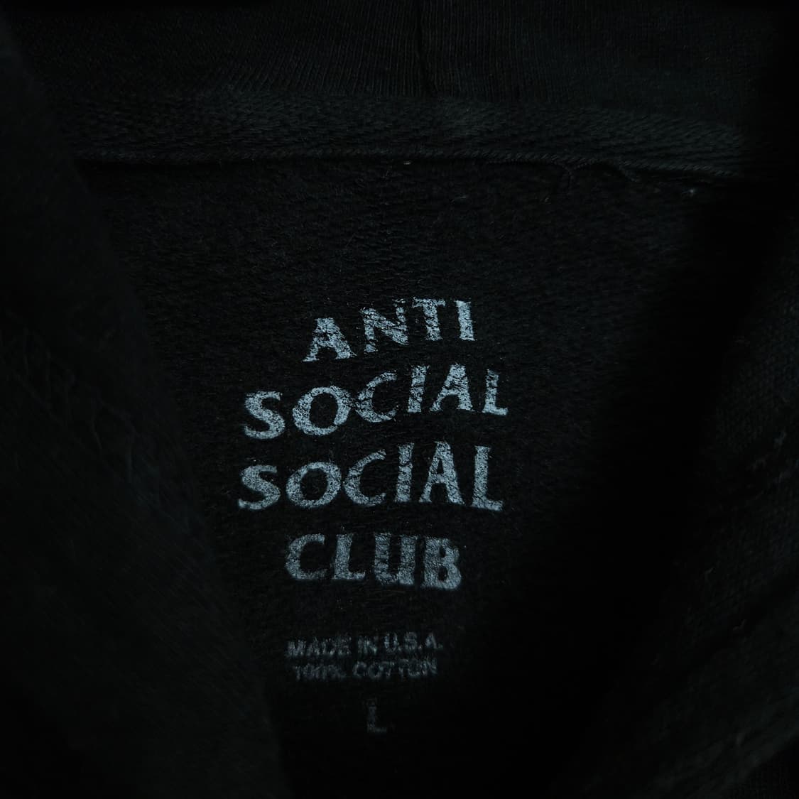 안티소셜소셜클럽 칸예 후드티 L 상품이미지7