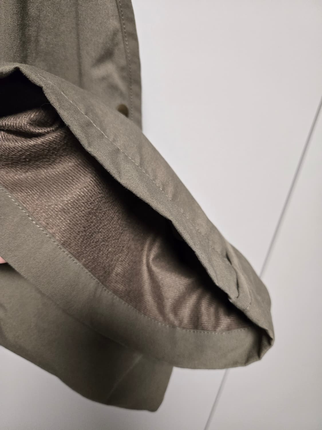 [2] 22FW 산산기어 웨이브 팬츠 머드 카키 상품이미지3