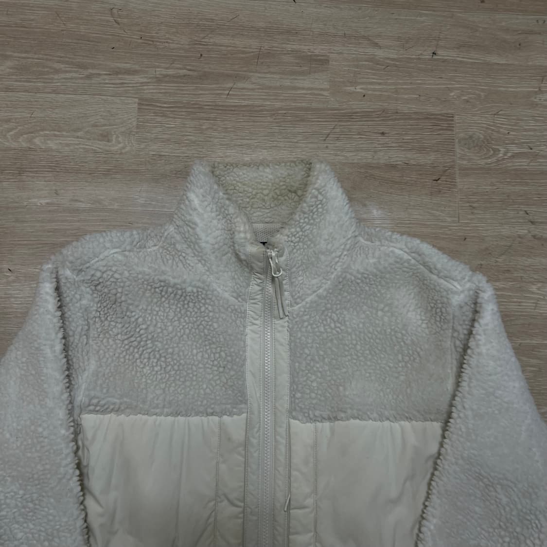 빈폴 스포츠 포켓 배색 뽀글이 후리스 자켓 [아이보리] L/100 상품이미지2