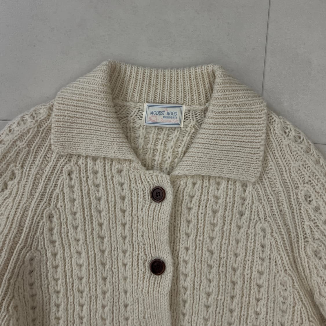 모데스트무드 에피소드 울가디건 상품이미지3